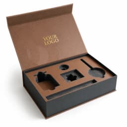 Custom Book-Style Box with Fitted Insert, view 1
