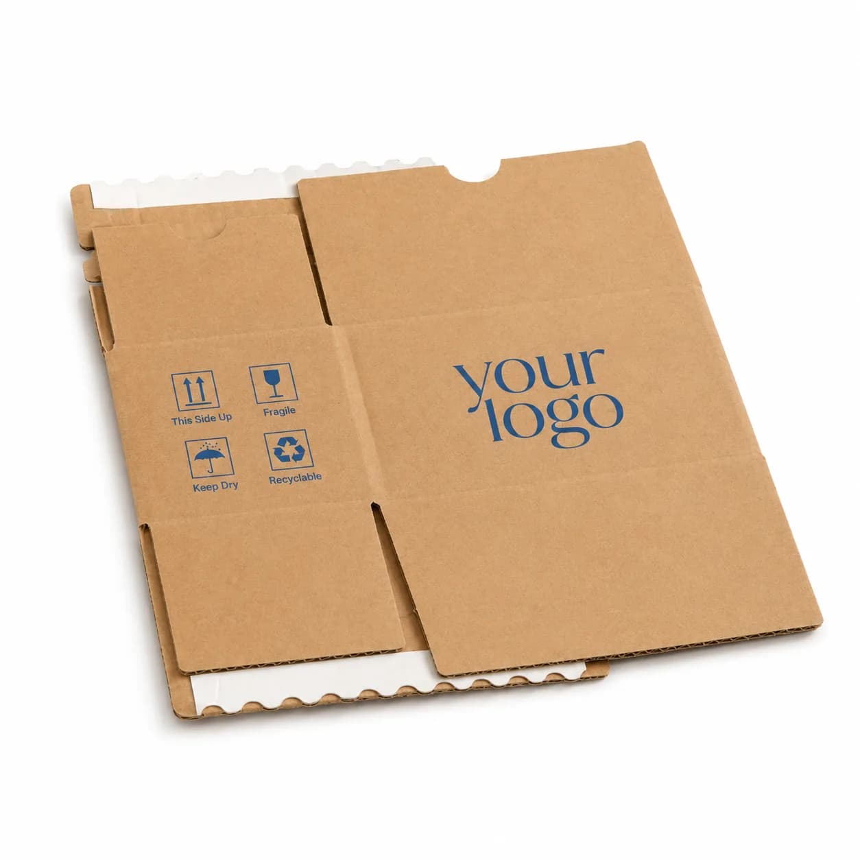 Custom Corrugated Mailer Box with Opening Detail, view 2