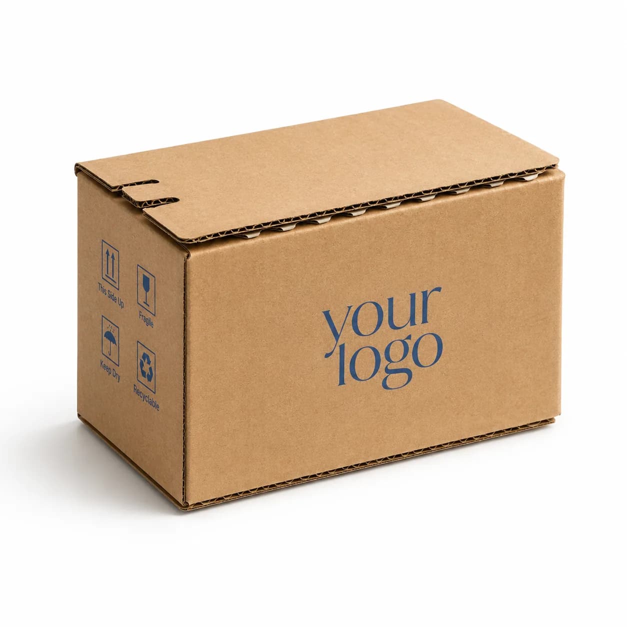 Custom Corrugated Mailer Box with Opening Detail, view 3