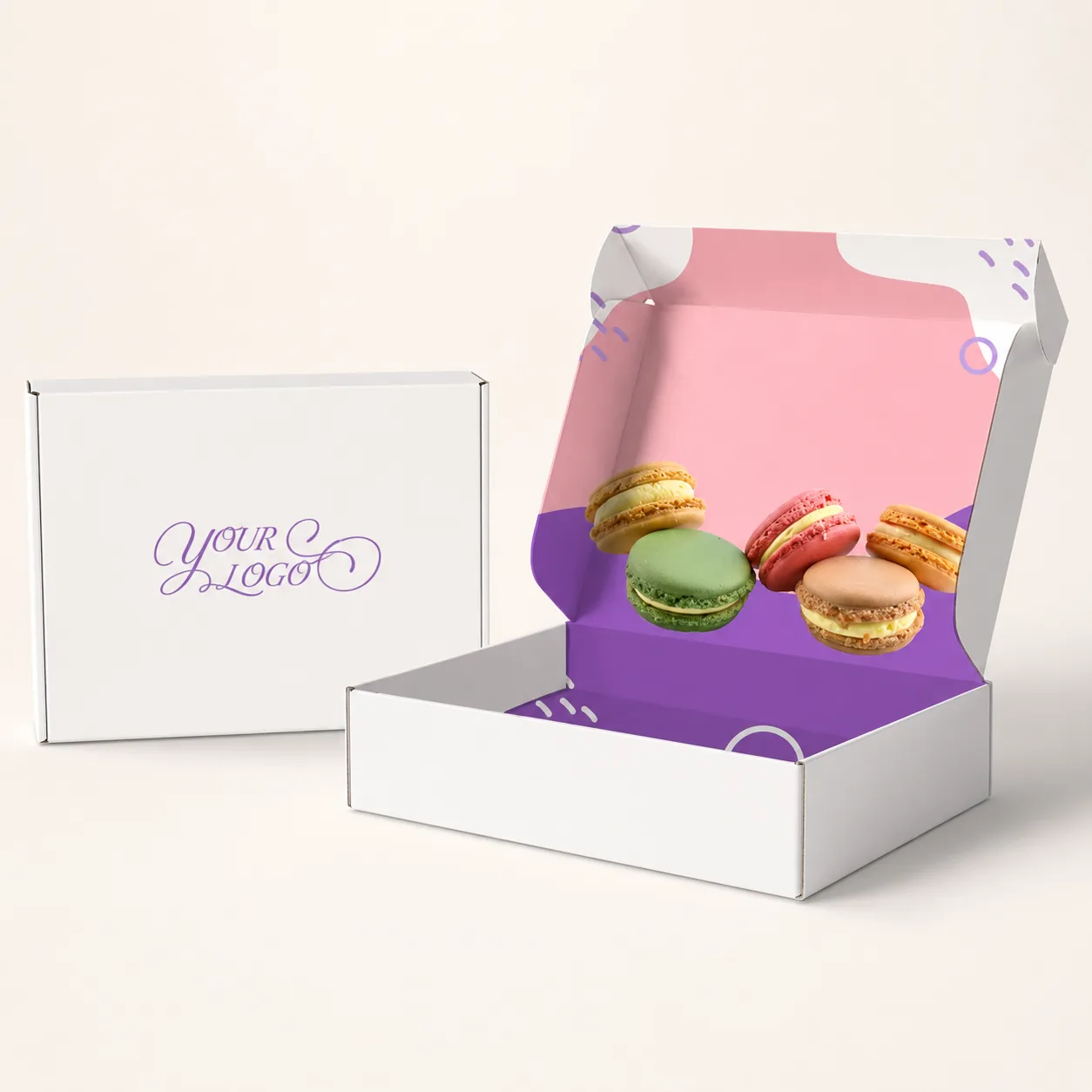Custom Corrugated Mailer Box Styles, view 2
