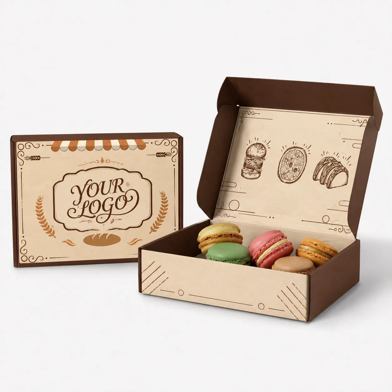 Custom Corrugated Mailer Box Styles, view 4