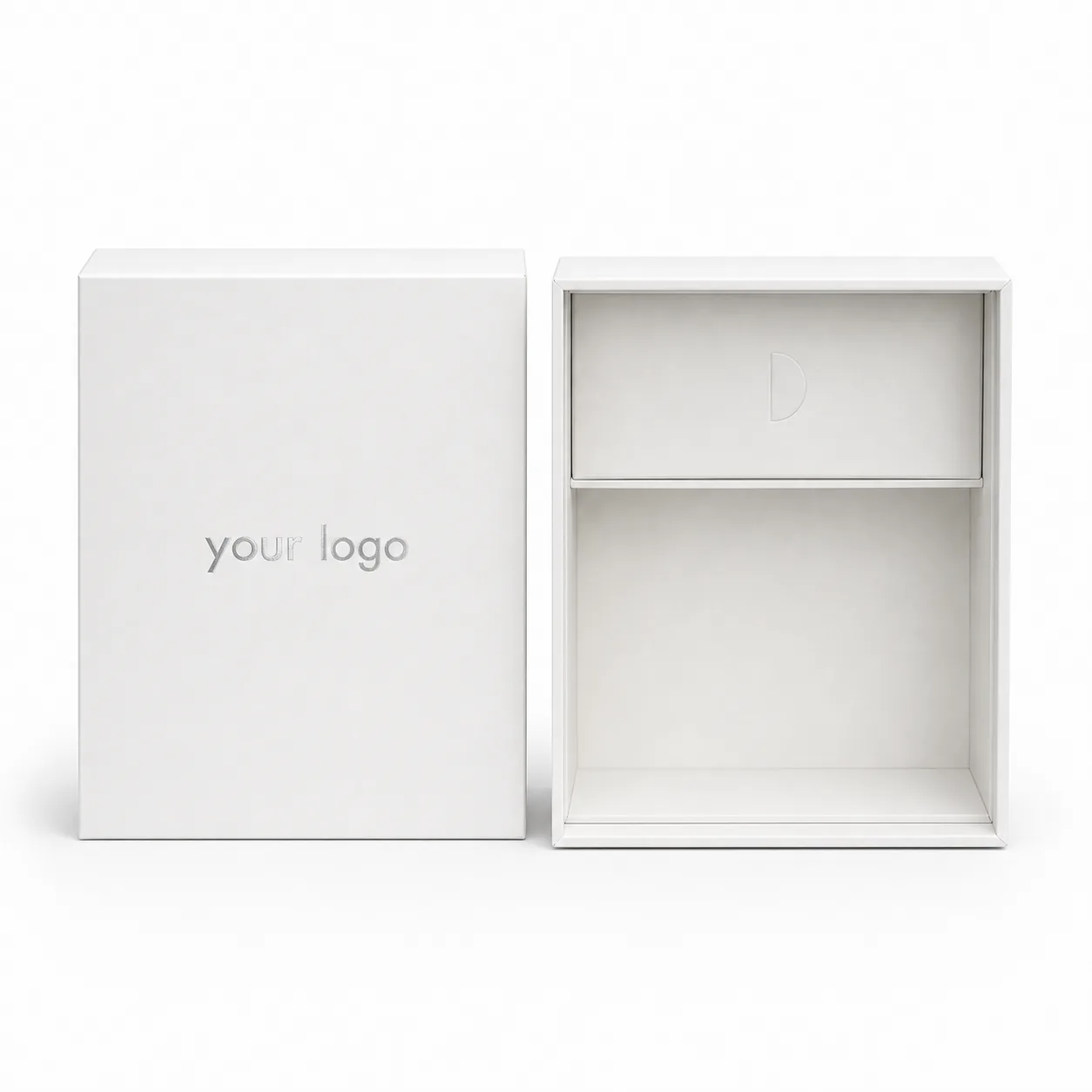 Custom Lid and Base Electronics Presentation Box, view 1