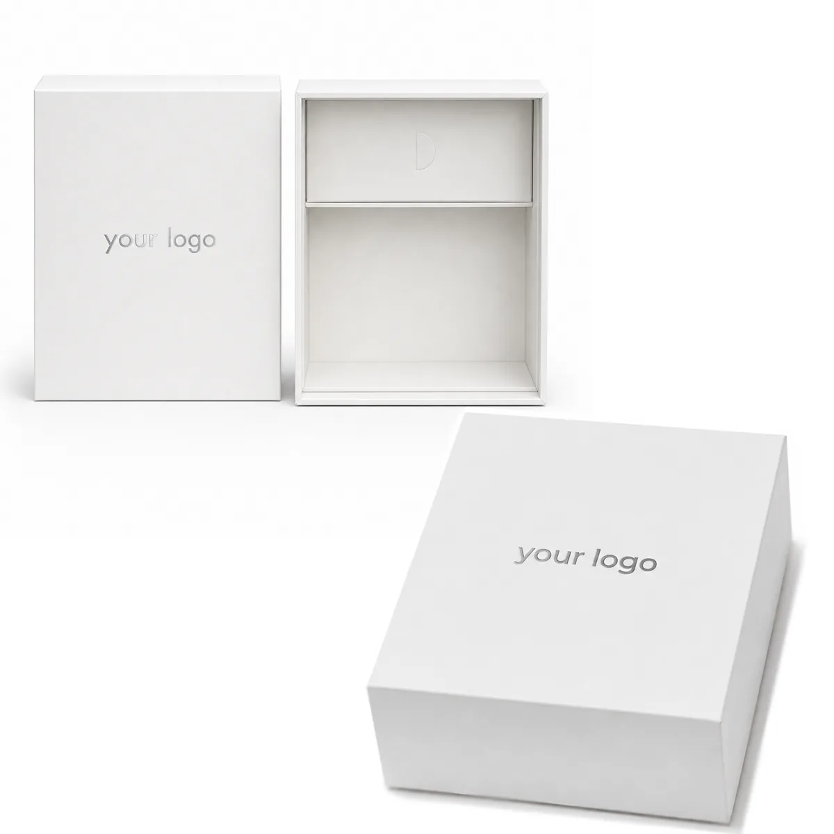 Custom Lid and Base Electronics Presentation Box, view 3