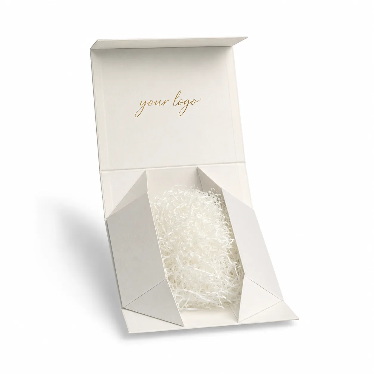Custom Four-Panel Collapsible Rigid Box, view 3