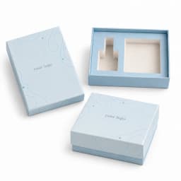 Custom Lid and Base Fragrance Gift Box, view 1