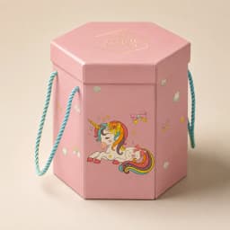 Custom Horse-Themed Lid and Base Gift Box, view 1