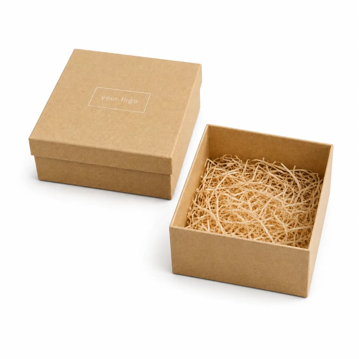 Custom Patterned Lid and Base Gift Box, view 3