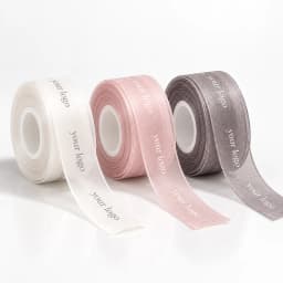 Custom Sheer Ribbon for Gift Packaging, selected gallery view 1
