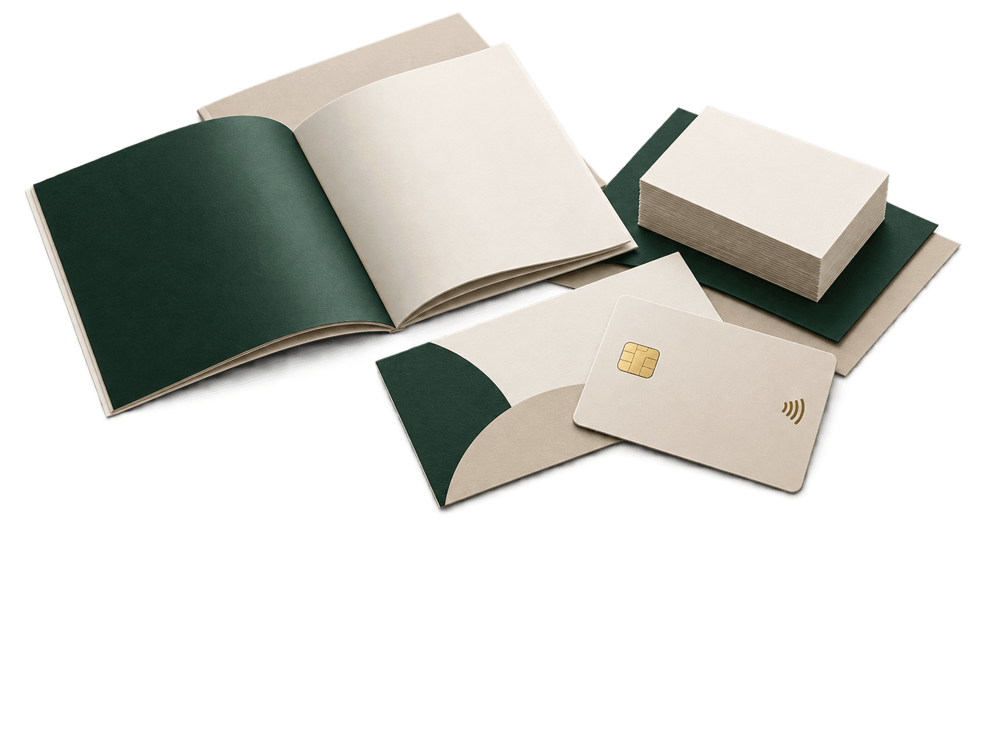 Commercial printed materials, cards and NFC smart packaging products