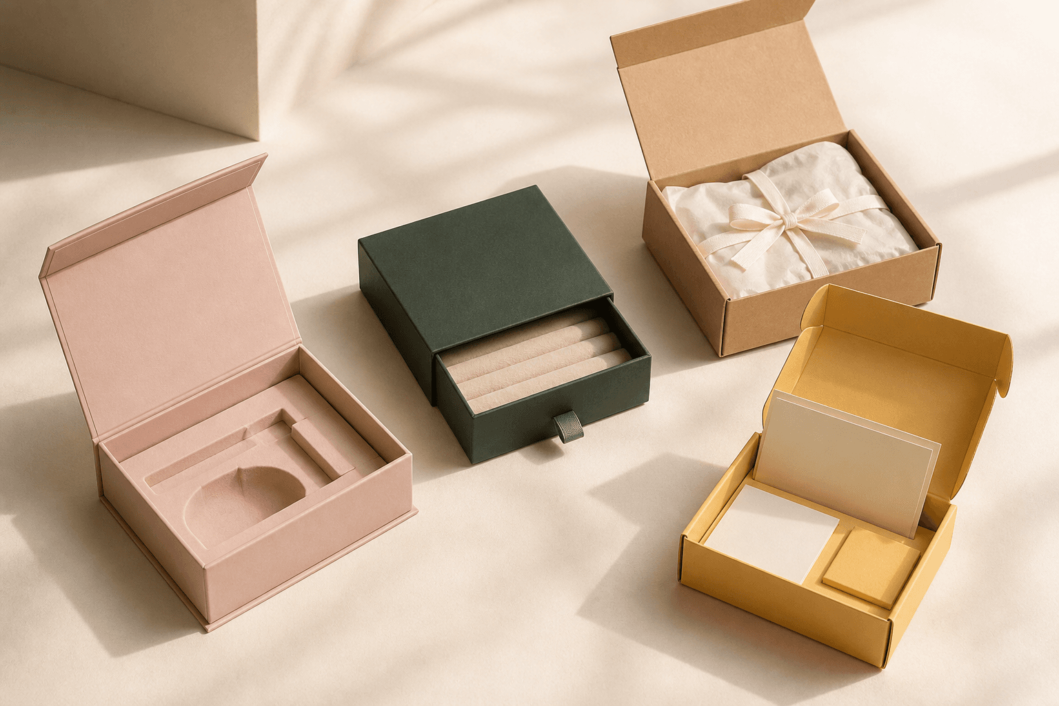 Beauty Launch Kit, an unbranded packaging concept