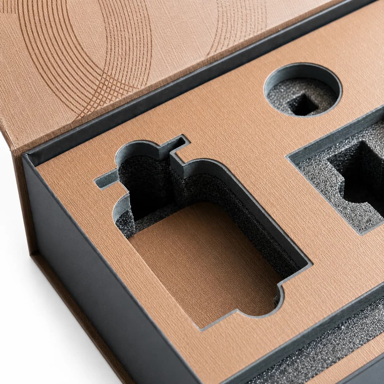 Custom Book-Style Box with Fitted Insert, view 4