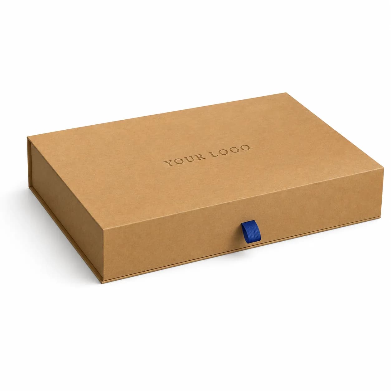 Custom Book-Style Box with Natural-Paper Look, view 3