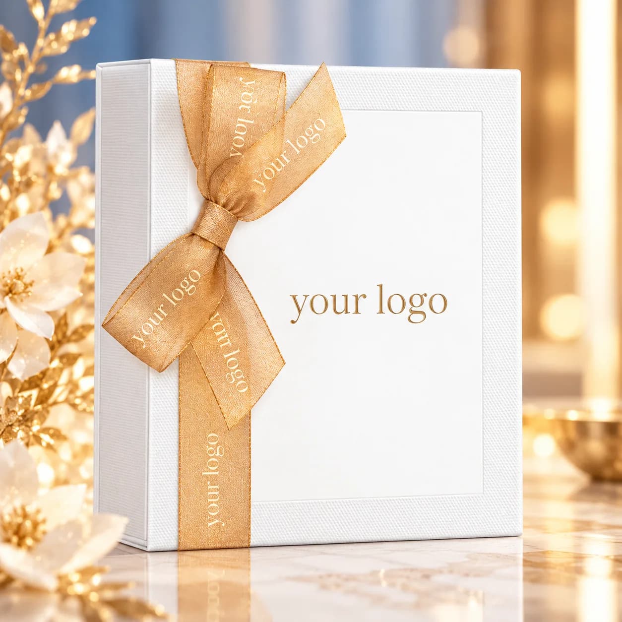 Custom Sheer Ribbon for Gift Packaging, selected gallery view 4
