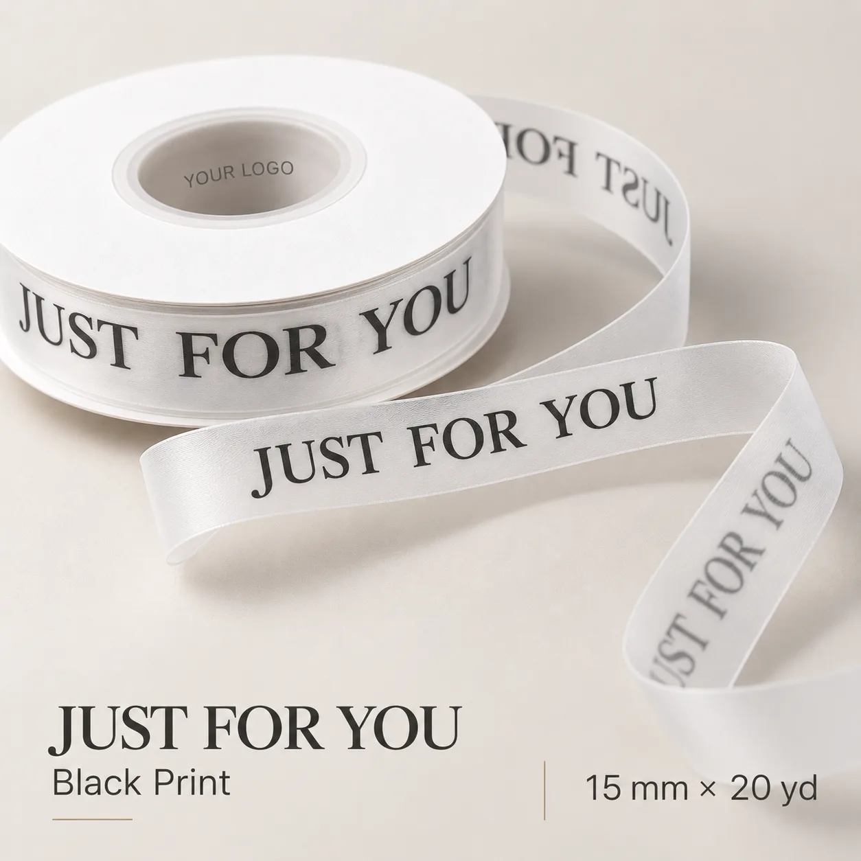 Custom Sheer Ribbon for Gift Packaging, selected variant view 1