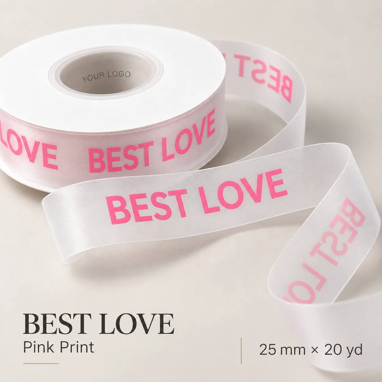 Custom Sheer Ribbon for Gift Packaging, selected variant view 3