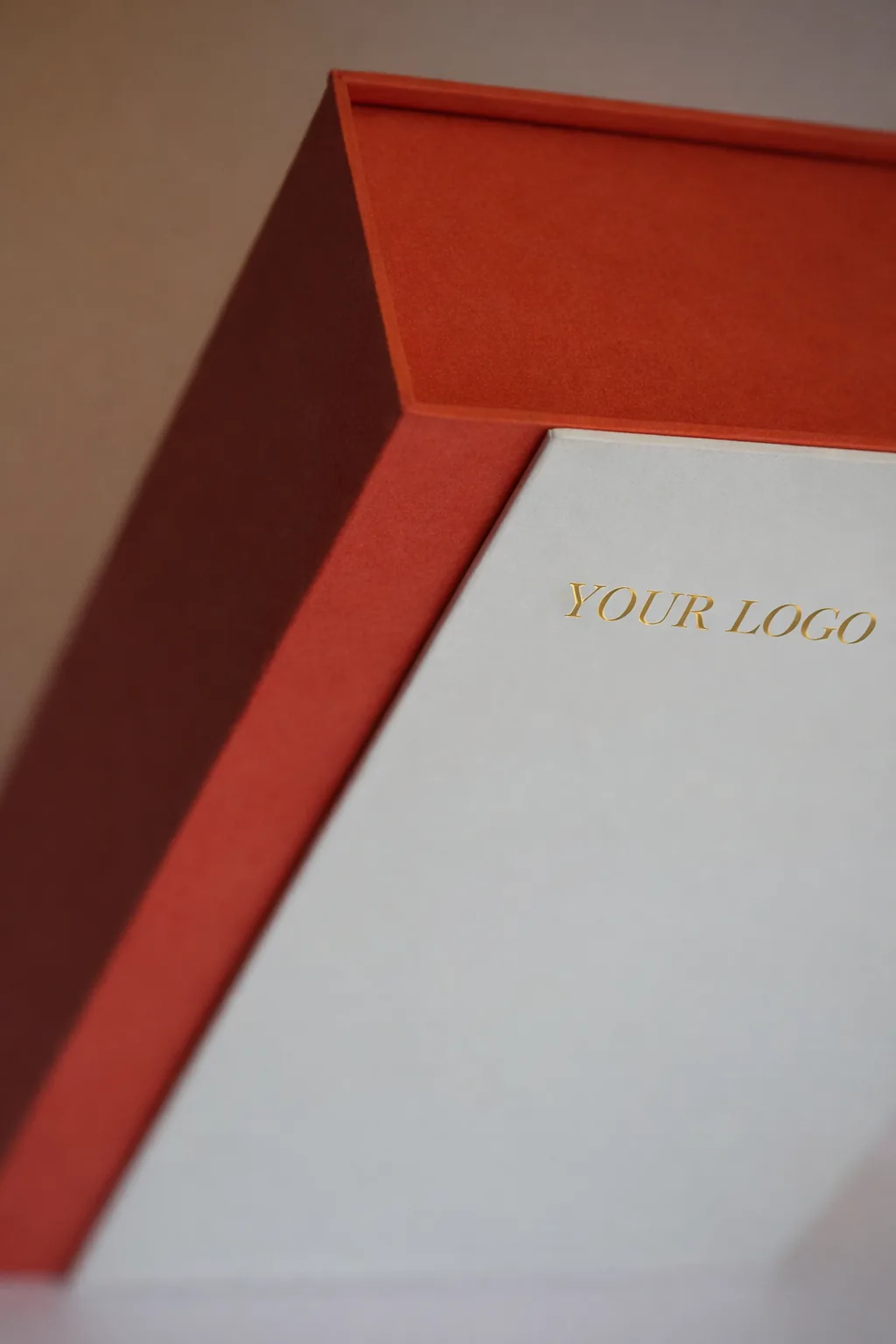 Custom Two-Panel Book-Style Rigid Box, view 4